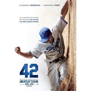 42 Jackie Robinson Movie Poster